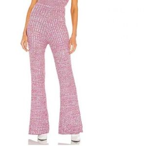 AFRM Pant in Marled Soft Grey Mauve